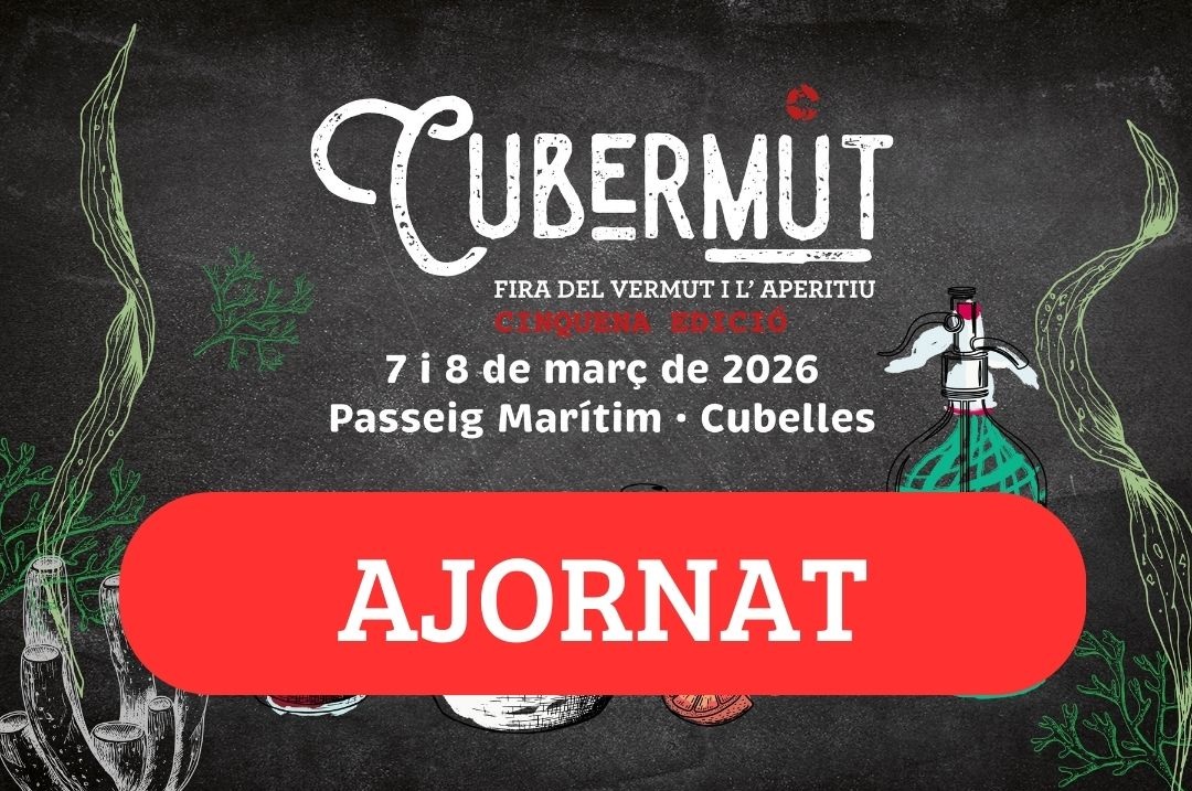 Ajornada la 5a edició del Cubermut per previsió de temporal marítim