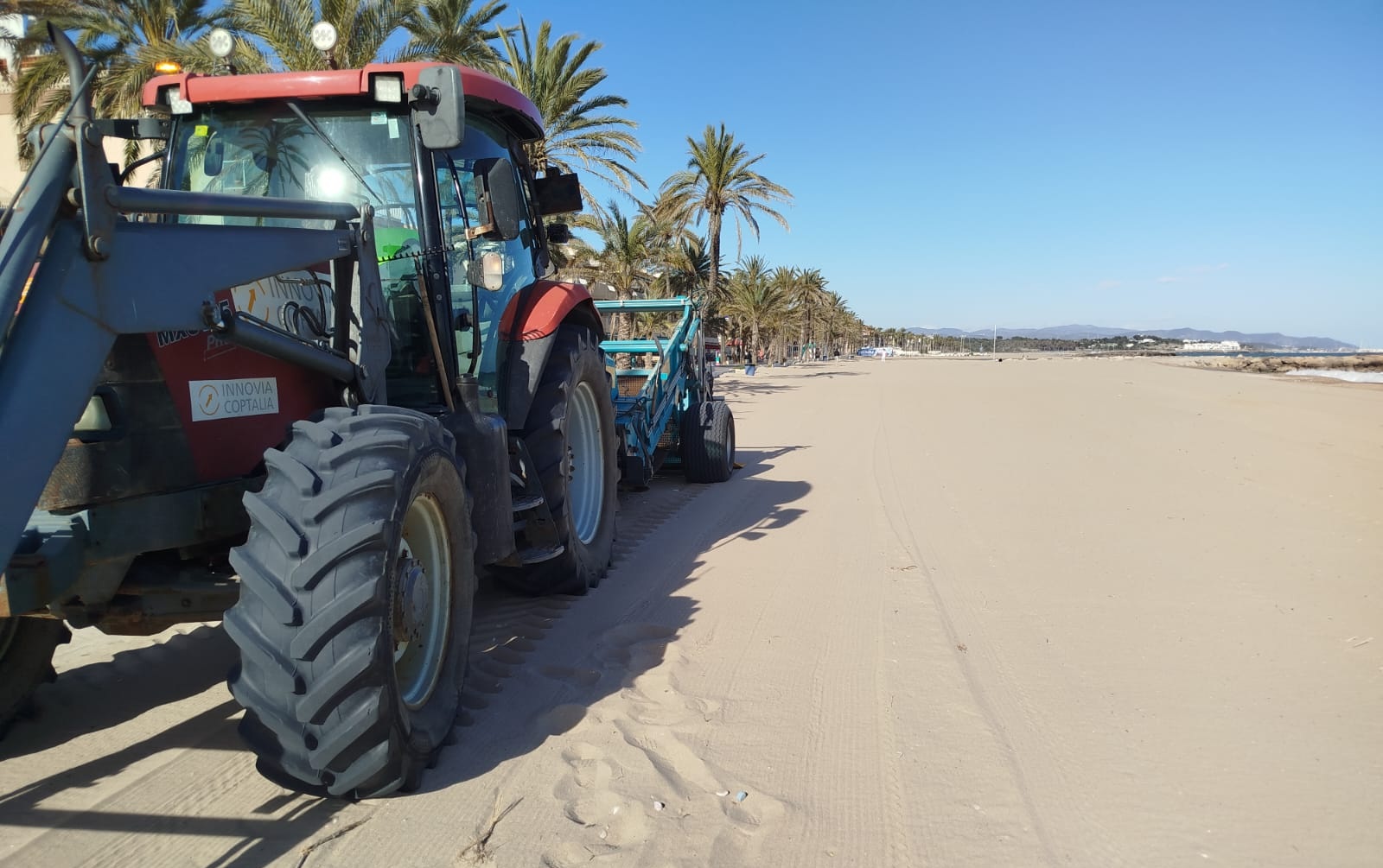 El litoral de Cubelles es prepara per a la Setmana Santa