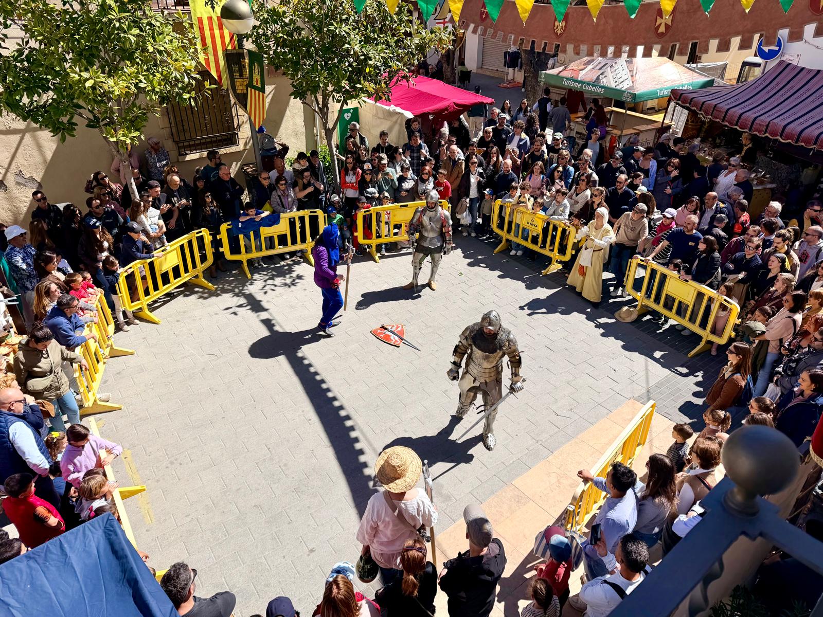 Cubelles tanca la Fira Medieval més multitudinària dels darrers anys