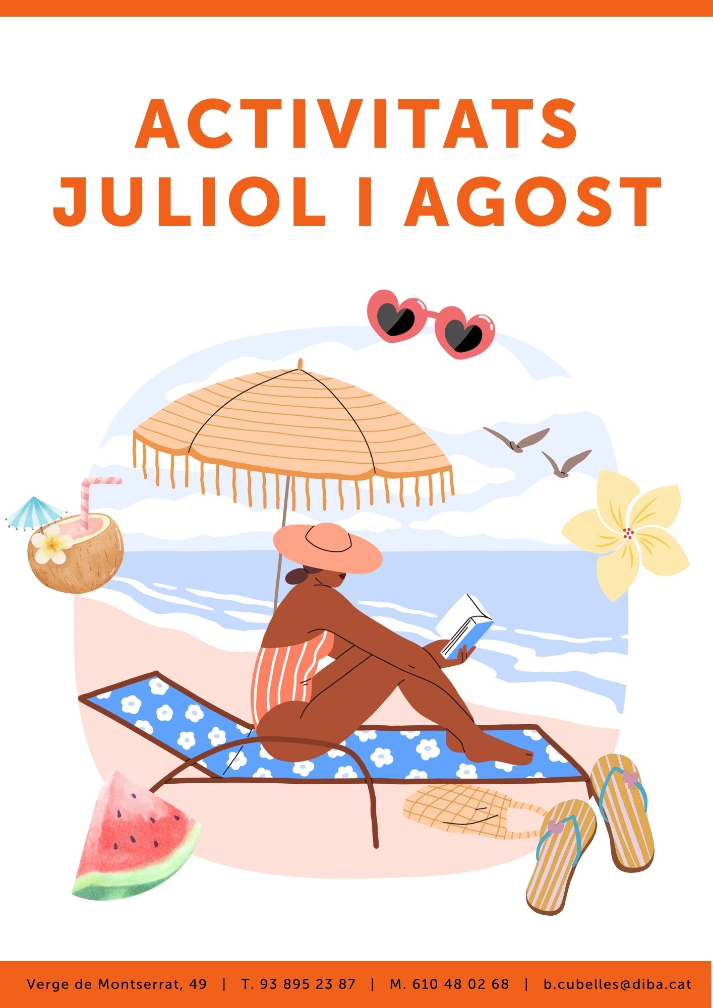 Programa d’activitats estiu Biblioteca