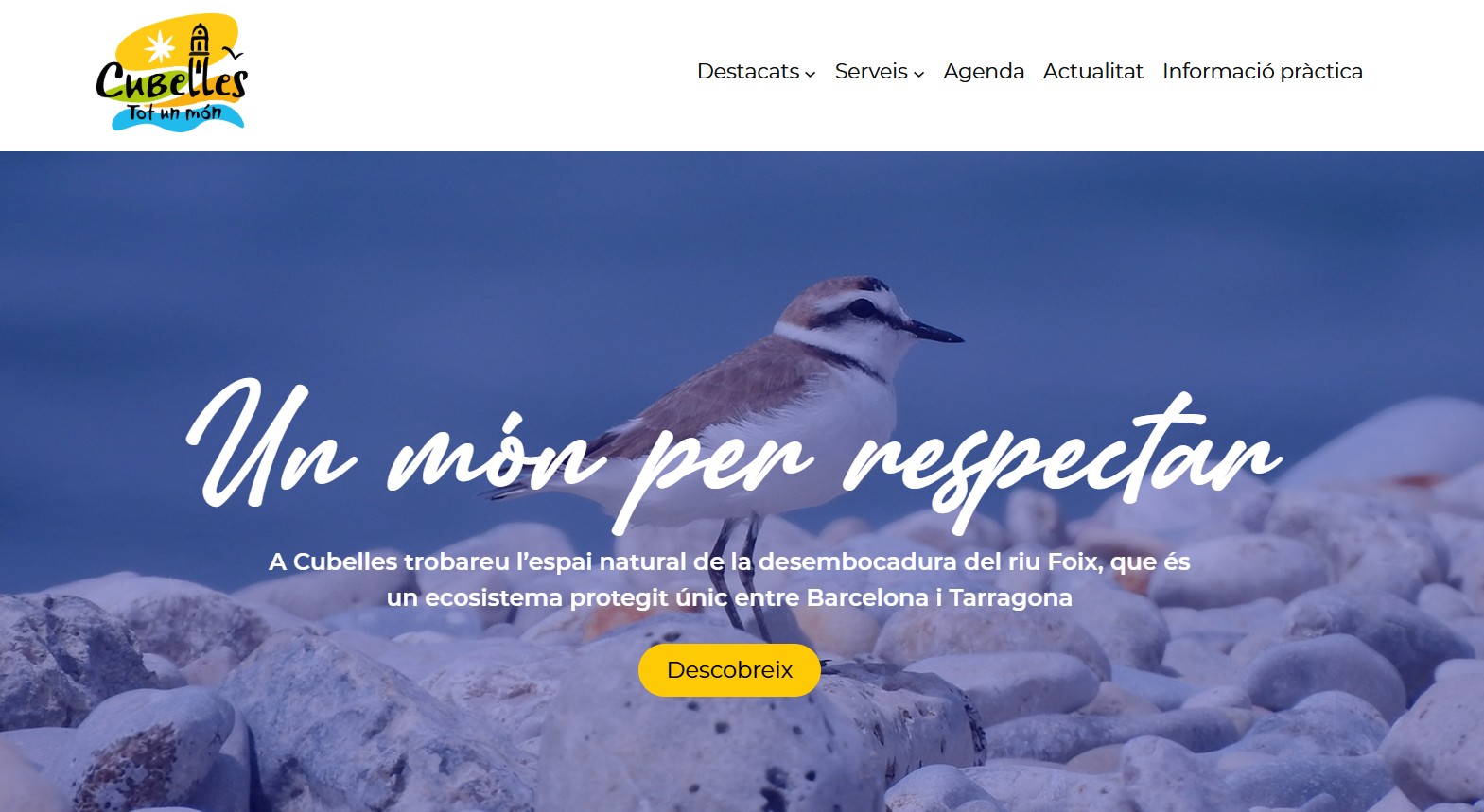 Turisme de Cubelles estrena nou web per promocionar el municipi i millorar l’experiència dels visitants