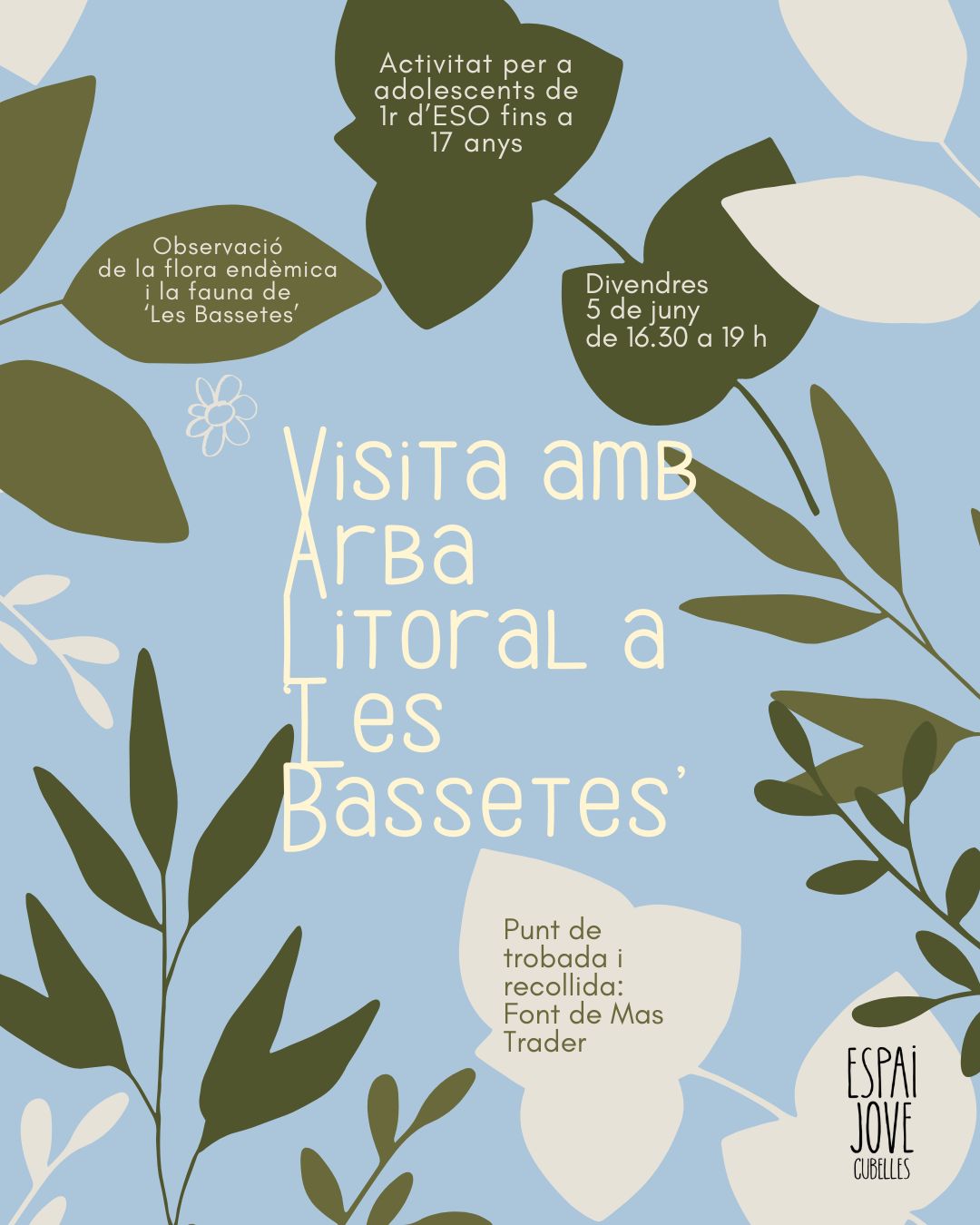 Visita amb Arba Litoral a ‘Les Bassetes’