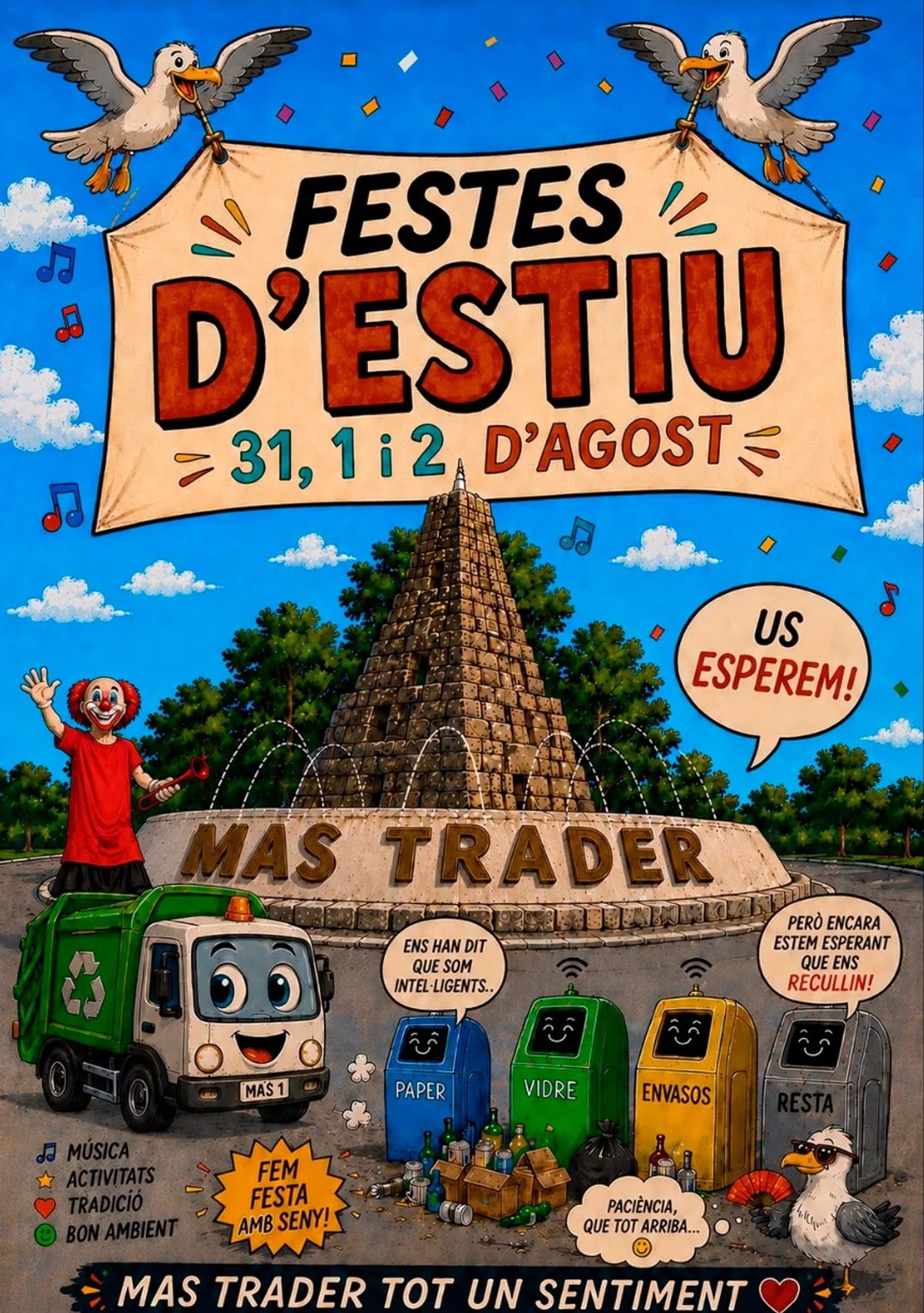 Mas Trader celebra les seves festes d’estiu del 31 de juliol al 2 d’agost