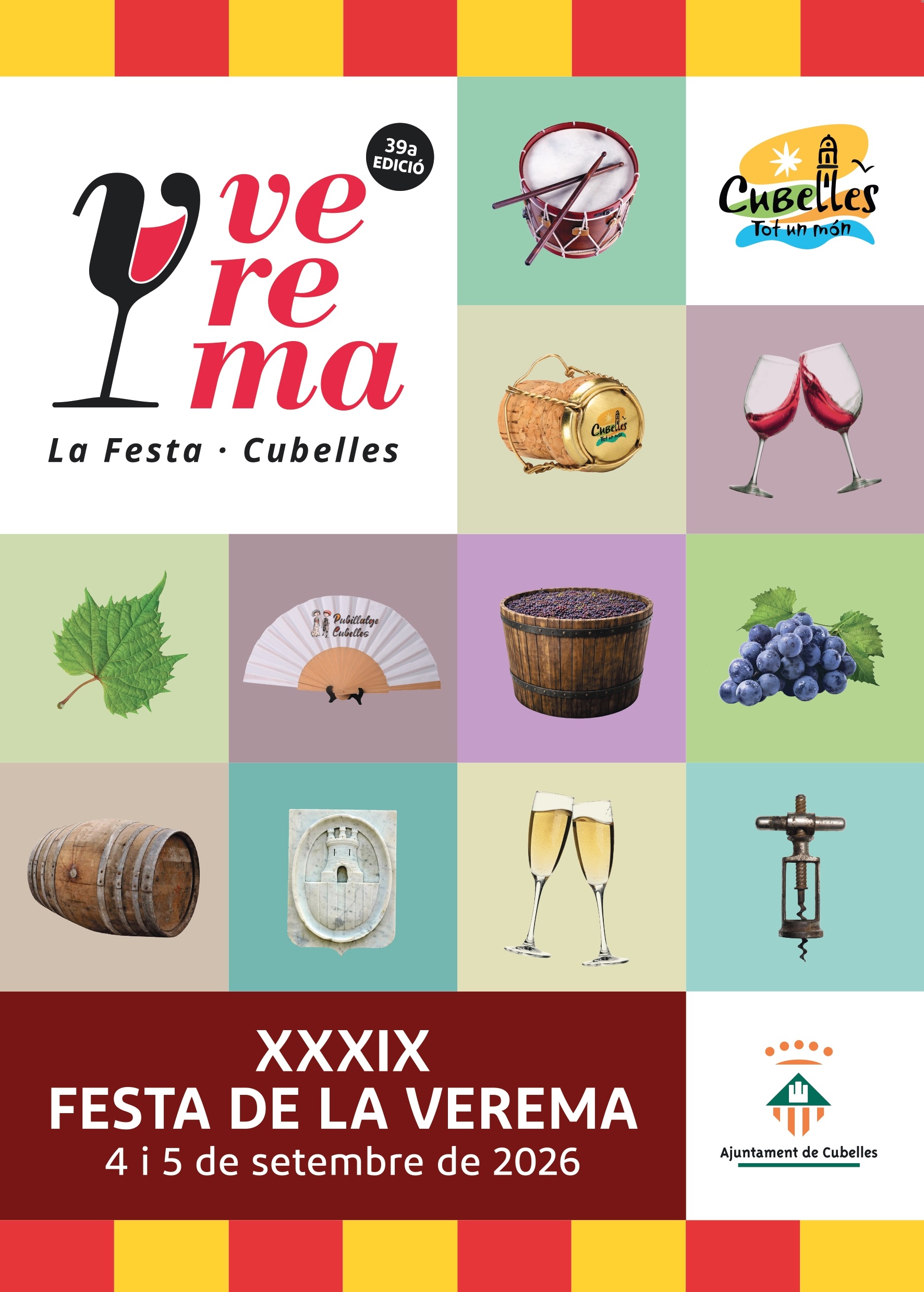 Tot a punt per a la XXXIX Festa de la Verema els propers 4 i 5 de setembre