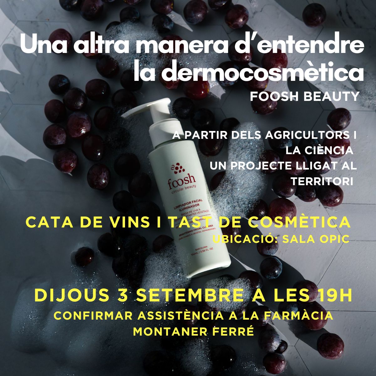 Cata de vins i cosmètics