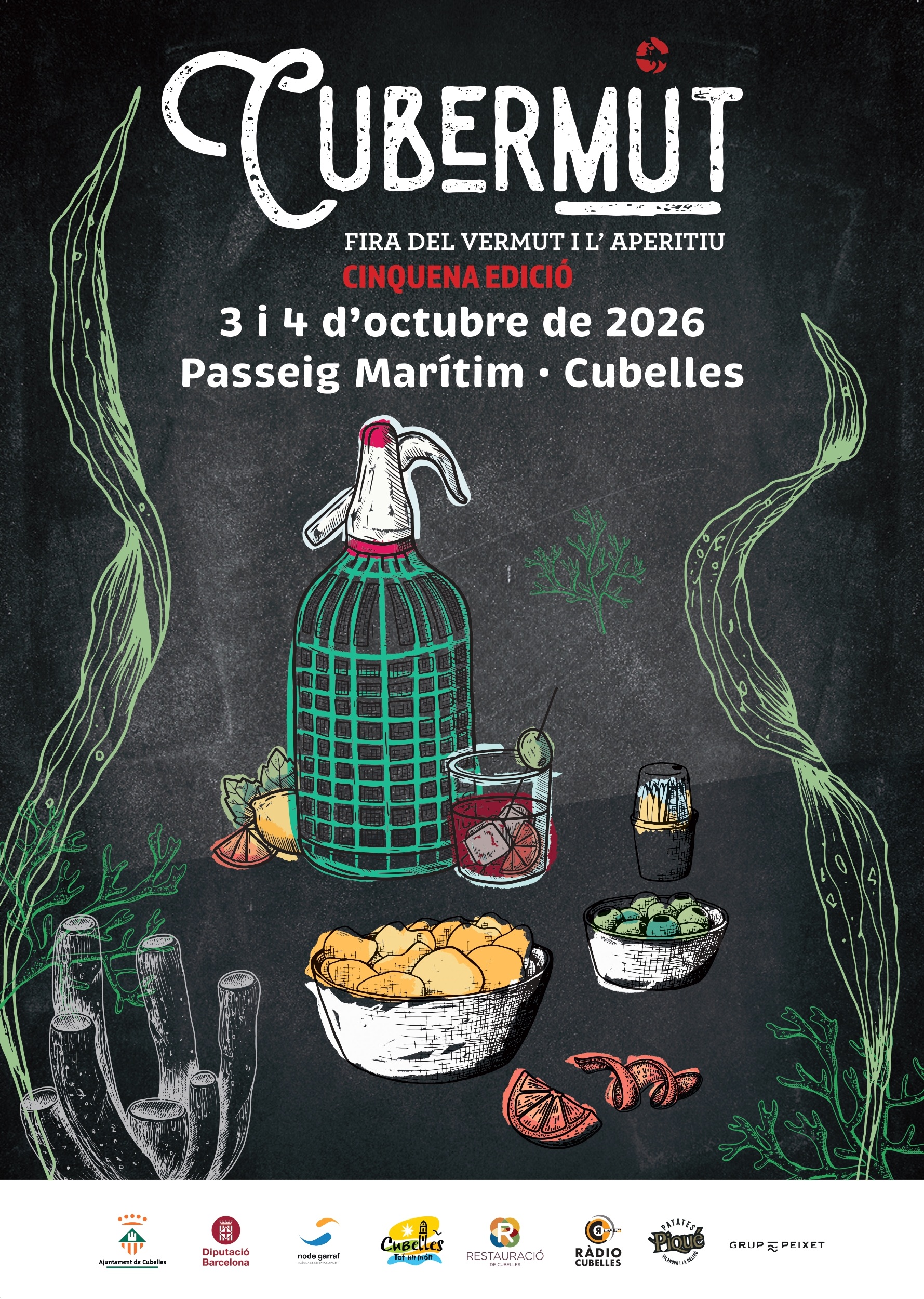El Cubermut torna al Passeig Marítim els dies 3 i 4 d’octubre
