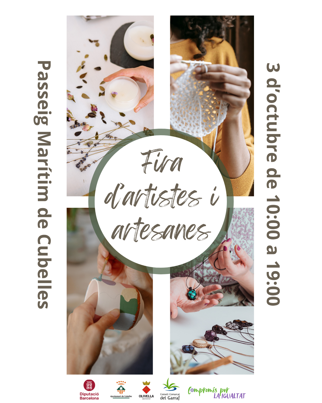 Tot a punt per a la primera Fira d’Artesanes i Artistes